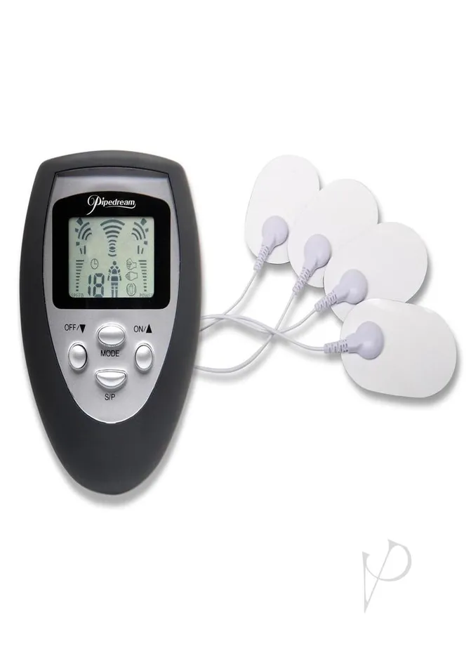 Fetish Fantasy Series Anal Fetish Fantasy Series Deluxe Shock Therapy Travel Kit Black and Silver