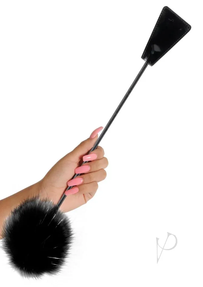 Fetish Fantasy Series Limited Edition Couples Fetish Fantasy Series Limited Edition Feather Crop Black