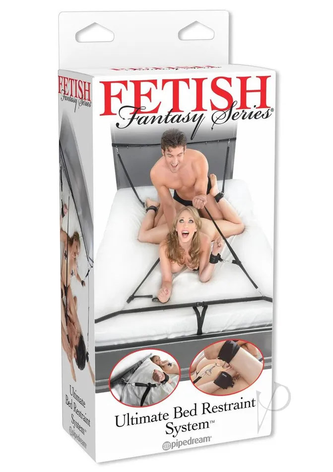 Fetish Fantasy Series Ultimate Bed Restraint System Black Fetish Fantasy Series Couples