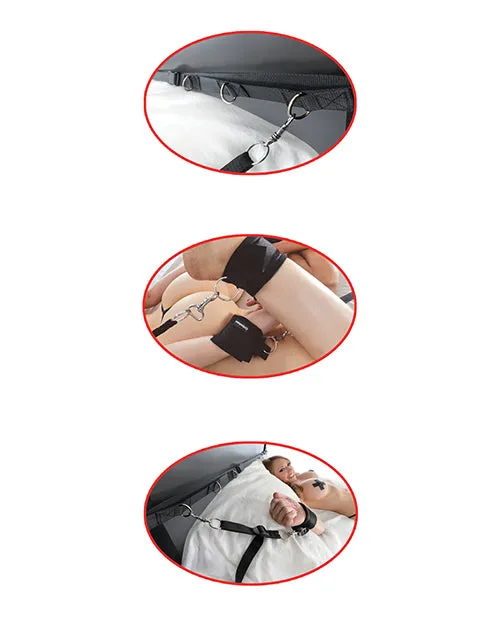 Fetish Fantasy Series Ultimate Bed Restraint System Black Fetish Fantasy Series Couples