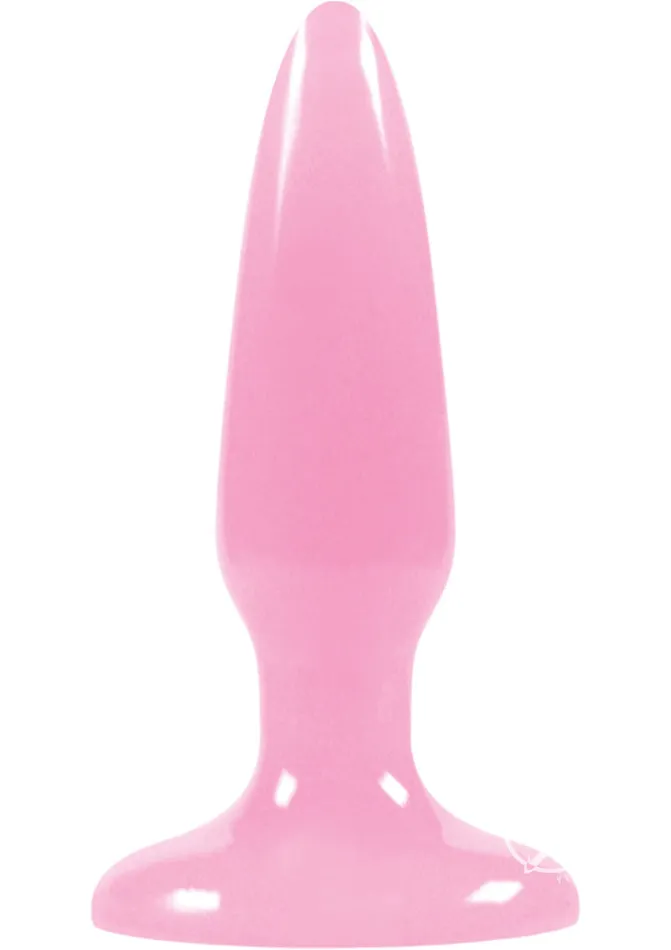 Firefly Anal Firefly Pleasure Plug Butt Plug Glow In The Dark Pink