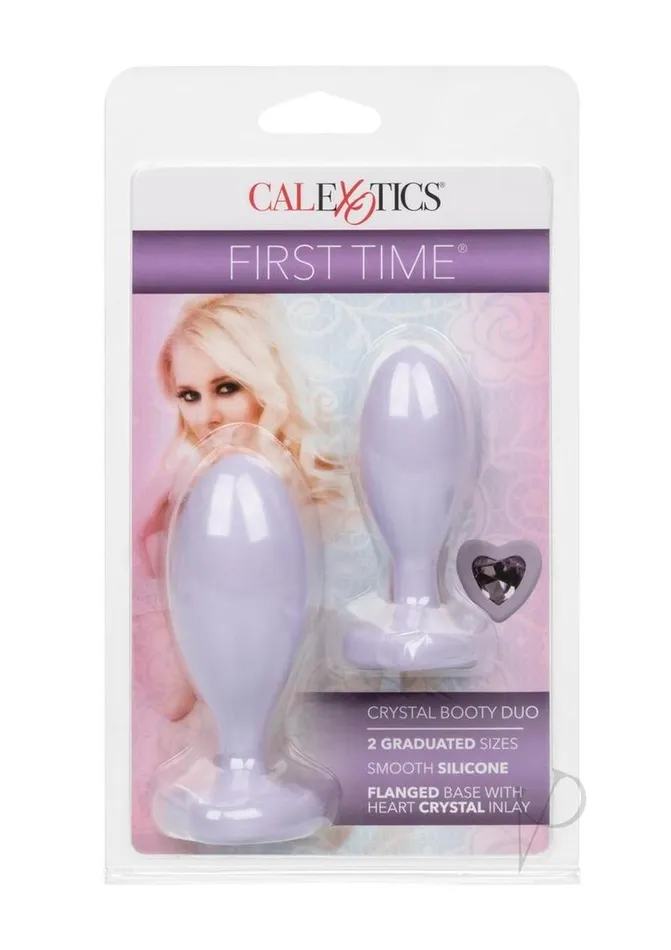 First Time Male Sex Toys First Time Crystal Booty Duo Silicone Anal Plug 2 Pack Purple First Time Male Sex Toys First Time Crystal Booty Duo Silicone Anal Plug 2 Pack Purple