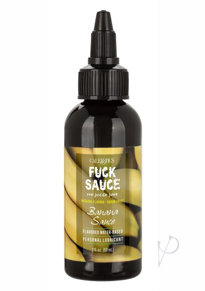 Fuck Sauce Flavored Water Based Personal Lubricant Banana 2oz Fuck Sauce Lubricants