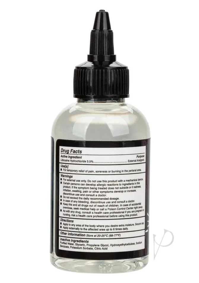 Fuck Sauce Lubricants Fuck Sauce Anal Numbing Water Based Lubricant 4oz
