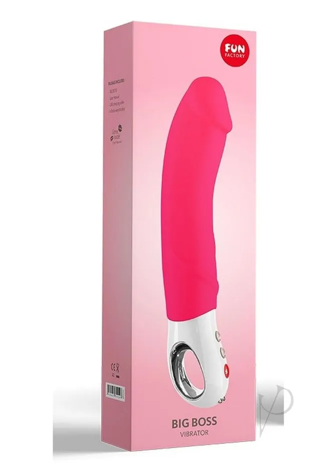 Fun Factory Vibrators Big Boss G5 Silicone Vibrator Pink