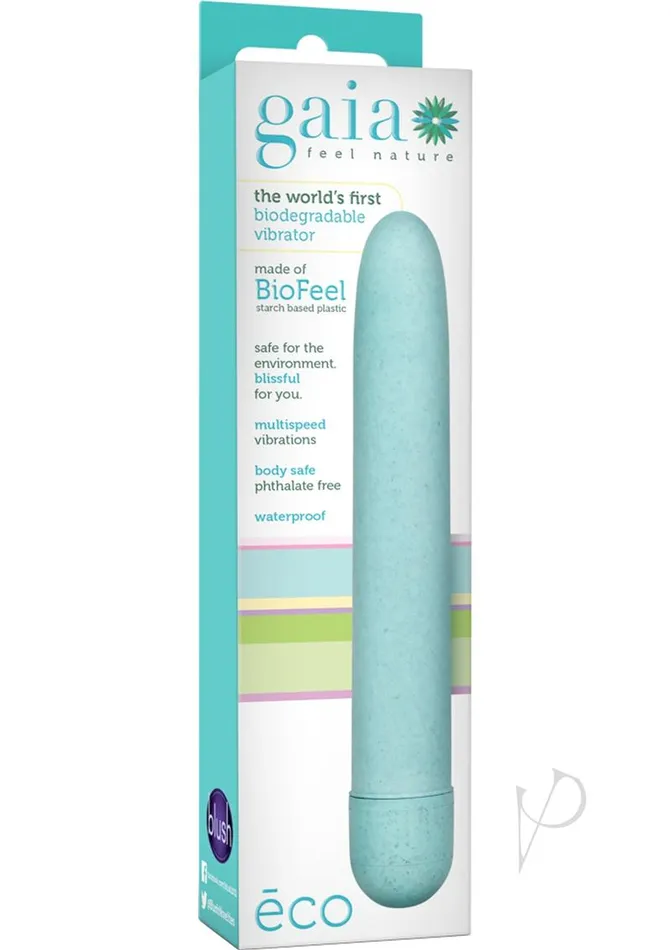 Gaia Female Sex Toys Gaia Eco Vibrator Aqua