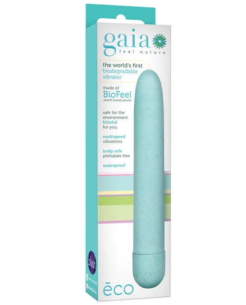 Gaia Female Sex Toys Gaia Eco Vibrator Aqua Gaia Female Sex Toys Gaia Eco Vibrator Aqua