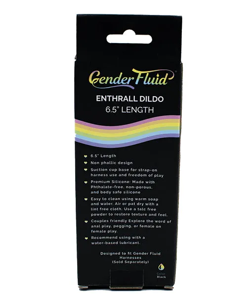 Gender Fluid 65 Enthrall Strap On Dildo Black Gender Fluid Female Sex Toys Gender Fluid 65 Enthrall Strap On Dildo Black Gender Fluid Female Sex Toys