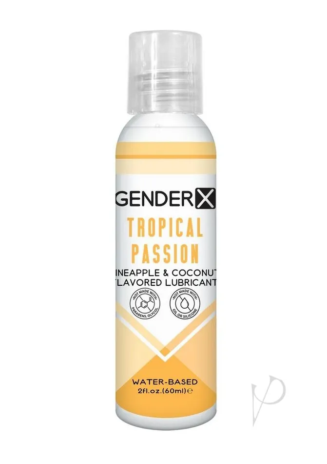 Gender X Anal Gender X Tropical Passion Water Based Flavored Lubricant 2oz Gender X Anal Gender X Tropical Passion Water Based Flavored Lubricant 2oz