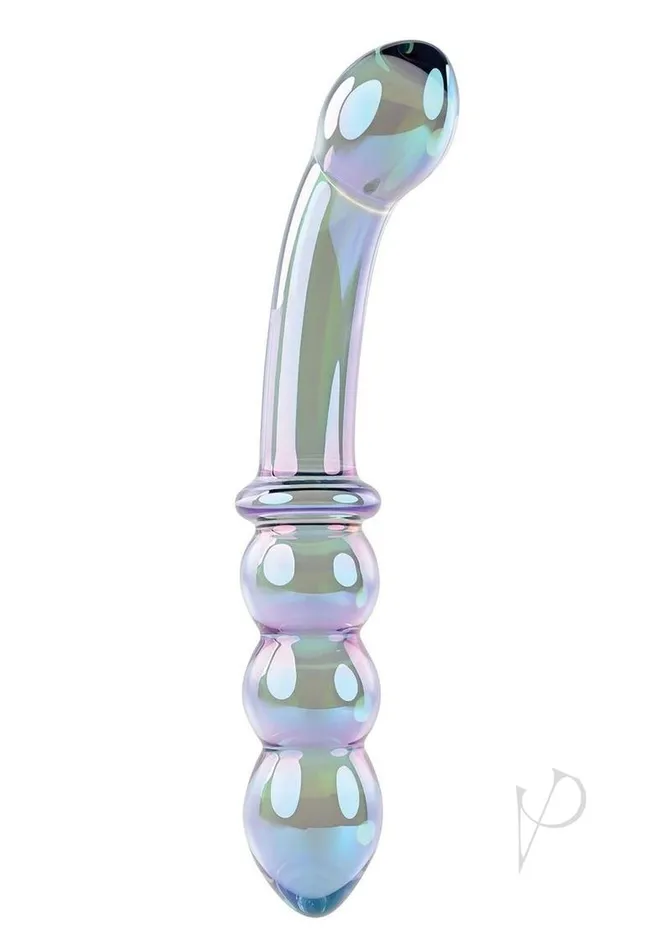 Gender X Dildos Gender X Lustrous Galaxy Wand Glass Dildo Multicolor