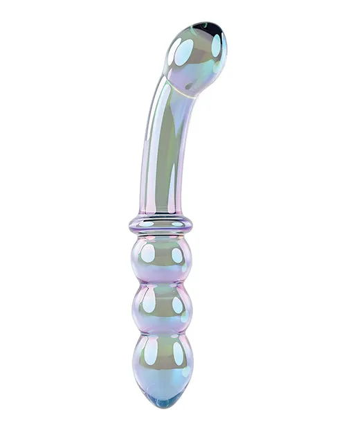 Gender X Dildos Gender X Lustrous Galaxy Wand Glass Dildo Multicolor