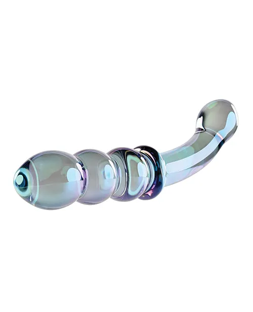 Gender X Dildos Gender X Lustrous Galaxy Wand Glass Dildo Multicolor