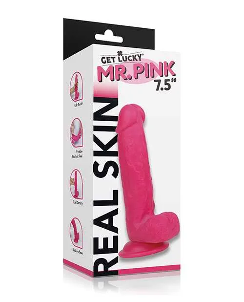 Get Lucky Dildos Get Lucky Mr Pink 75 Dual Layer Dong