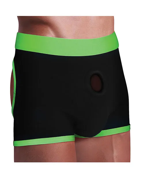 Get Lucky Female Sex Toys Get Lucky Strap On Boxers XSS BlackGreen