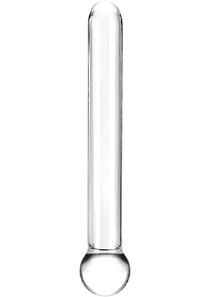 Glas Straight Glass Dildo 7in Clear Glas Dildos