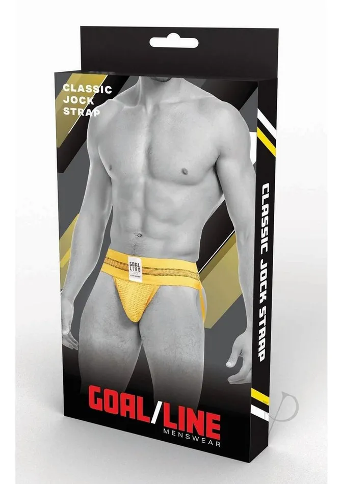 Goal Line Goal Line Class Jockstrap LargeXLarge Yellow Male Sex Toys