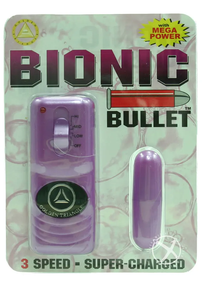 Golden Triangle Female Sex Toys Bionic Bullet Slim 3 Speed Supercharged with Wired Remote Control Purple Golden Triangle Female Sex Toys Bionic Bullet Slim 3 Speed Supercharged with Wired Remote Control Purple