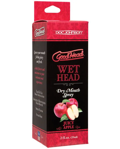Good Head Male Sex Toys GoodHead Juicy Head Dry Mouth Spray Juicy Apple 2oz