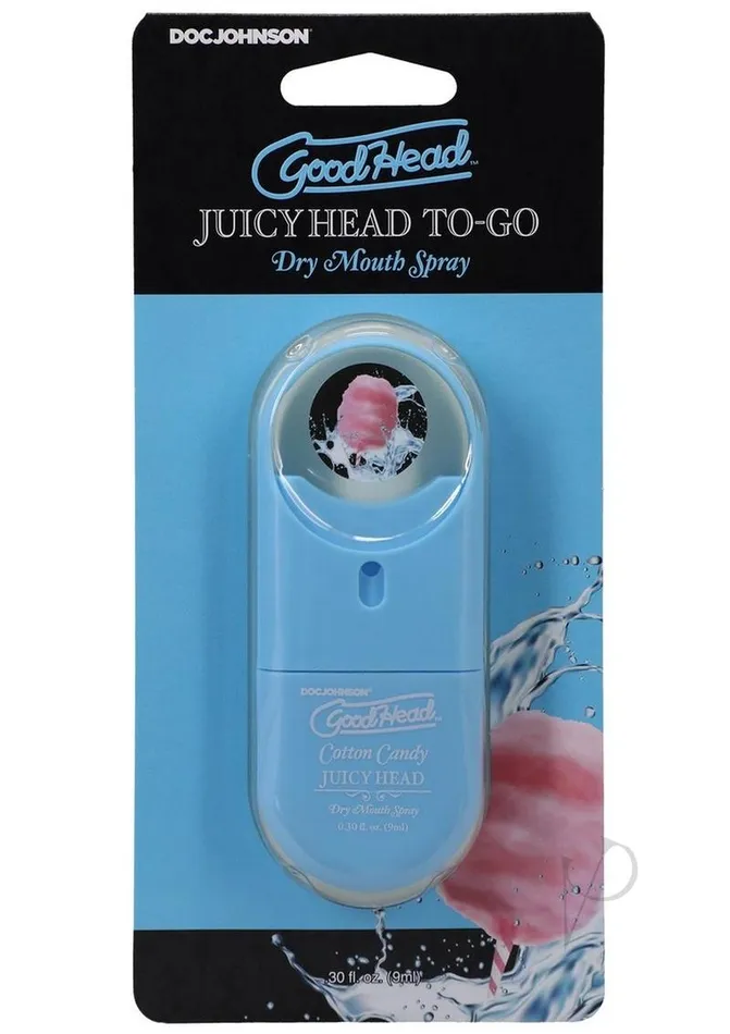 GoodHead Juicy Head Dry Mouth Spray ToGo Cotton Candy 30oz Good Head Enhancers GoodHead Juicy Head Dry Mouth Spray ToGo Cotton Candy 30oz Good Head Enhancers
