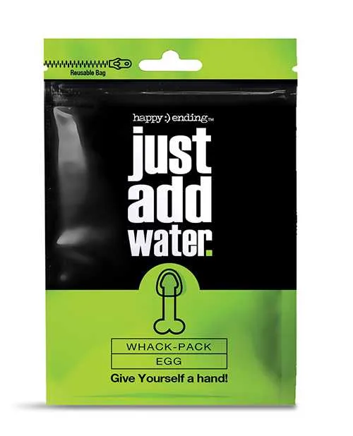Happy Ending Male Sex Toys Just Add Water Whack Pack Egg