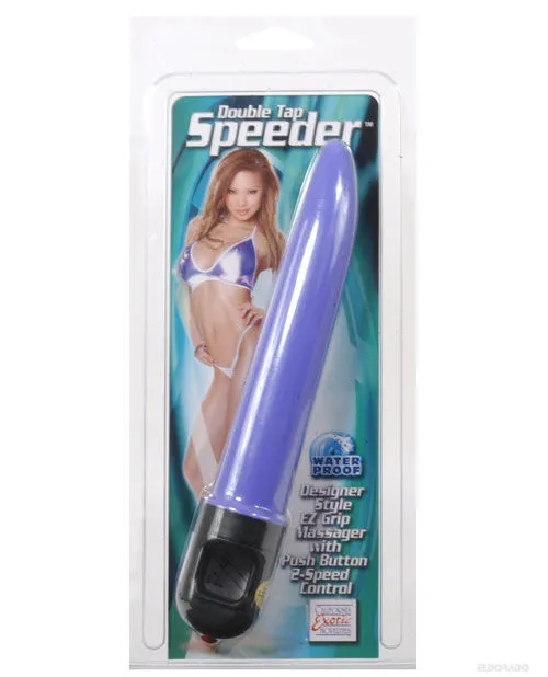 Hard Vibes Vibrators Double Tap Speeder Vibrator Purple Hard Vibes Vibrators Double Tap Speeder Vibrator Purple