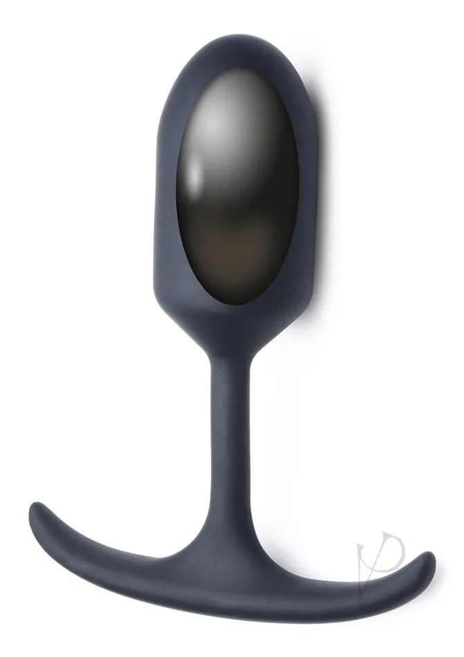 Heavy Hitters Anal Heavy Hitters Premium Silicone Weighted Anal Plug Medium Black