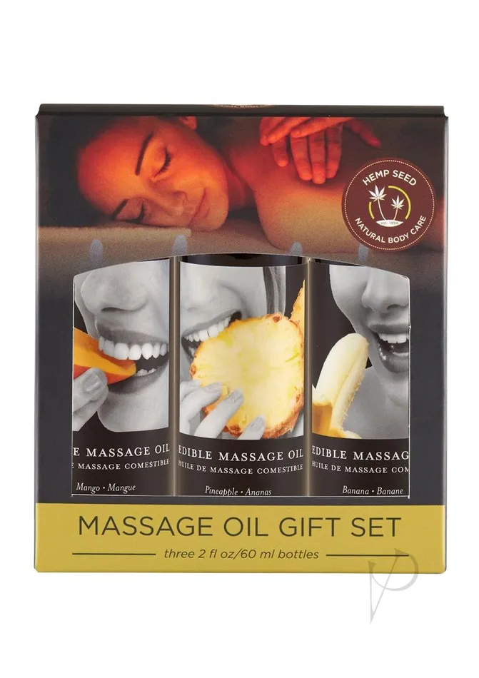 Hemp Seed Body Care Couples Earthly Body Hemp Seed Edible Massage Oil Gift Set Three 2oz Edible Massage Oils Hemp Seed Body Care Couples Earthly Body Hemp Seed Edible Massage Oil Gift Set Three 2oz Edible Massage Oils