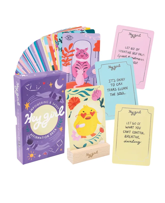 Hey Girl Sassy Sweary Affirmation Deck For Women Sleazy Greetings Anal
