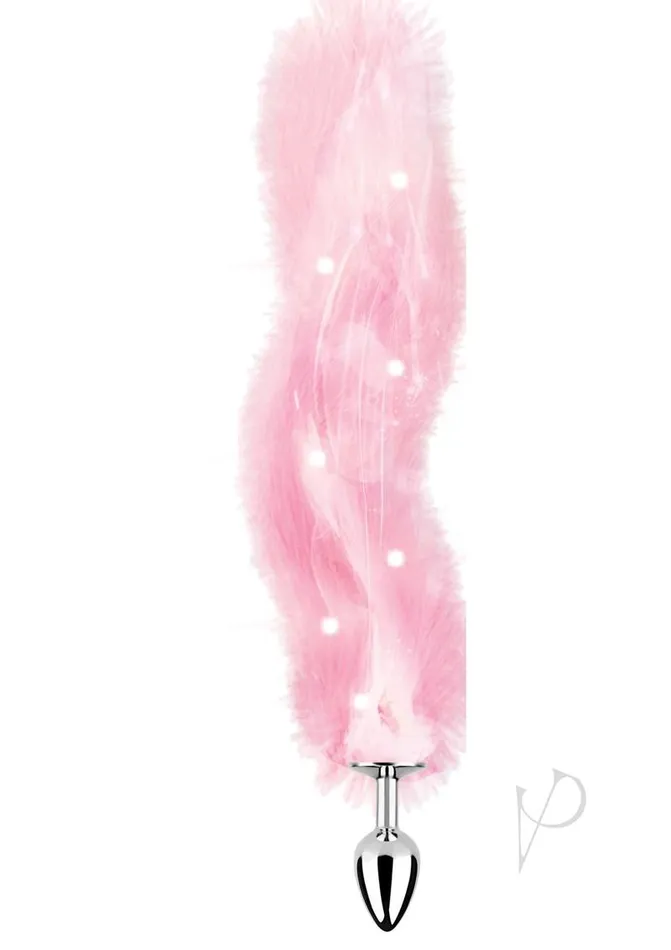 Hott Products Anal Foxy Tail Silicone Butt Plug Pink Hott Products Anal Foxy Tail Silicone Butt Plug Pink