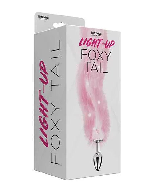 Hott Products Anal Foxy Tail Silicone Butt Plug Pink Hott Products Anal Foxy Tail Silicone Butt Plug Pink