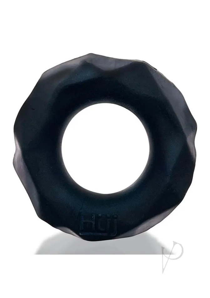 Hunkyjunk Anal Hunkyjunk Fractal Tactile Cockring Tar Ice Black