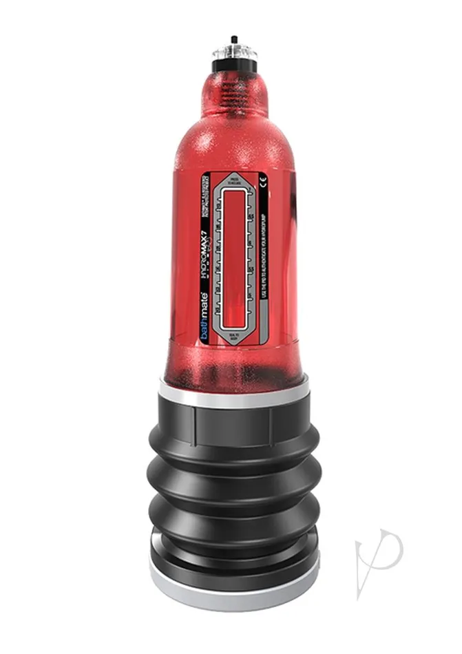 Hydromax7 Wide Boy Penis Pump Red Bathmate Male Sex Toys