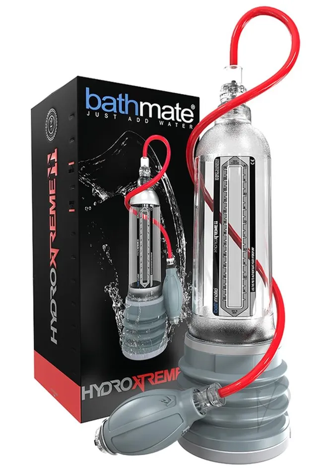 HydroXtreme11 Penis Pump Clear Bathmate Male Sex Toys