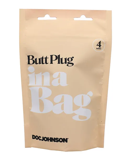 In A Bag Anal In a Bag Silicone Anal Plug 4in Black In A Bag Anal In a Bag Silicone Anal Plug 4in Black
