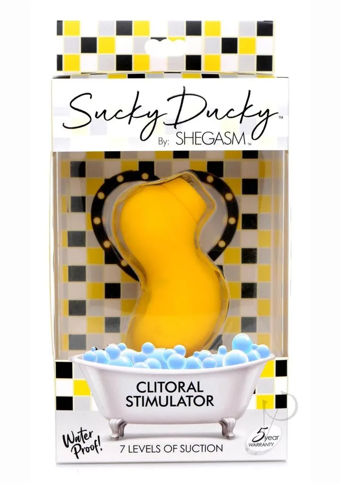 Inmi Shegasm Sucky Ducky Silicone Rechargeable Clitoral Stimulator Yellow Shegasm Female Sex Toys Inmi Shegasm Sucky Ducky Silicone Rechargeable Clitoral Stimulator Yellow Shegasm Female Sex Toys