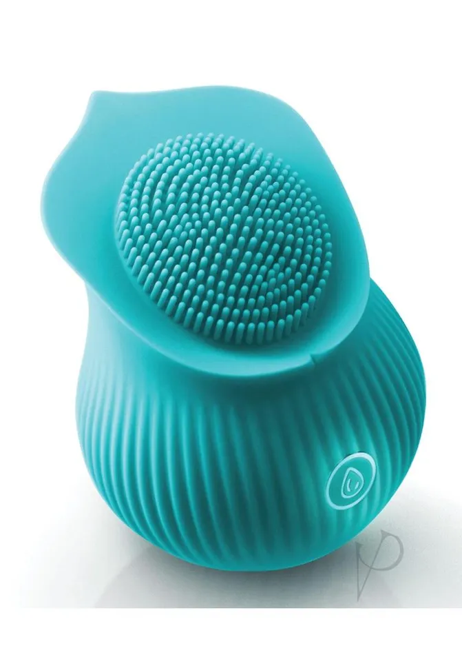 Inya The Bloom Rechargeable Silicone Clitoral Stimulator Teal Inya Female Sex Toys Inya The Bloom Rechargeable Silicone Clitoral Stimulator Teal Inya Female Sex Toys