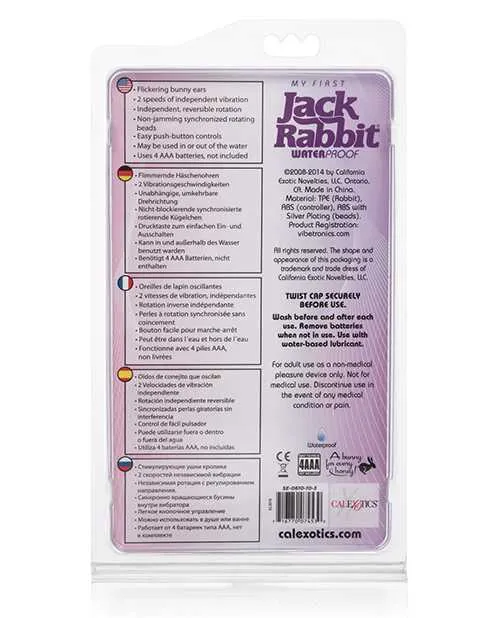 Jack Rabbit My First Jack Rabbit Vibrator Purple Jack Rabbit Vibrators
