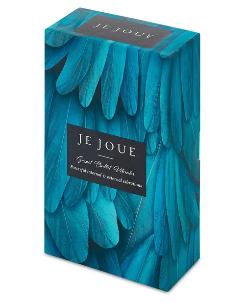 Je Joue G Spot Bullet Vibrator Teal Je Joue Vibrators Je Joue G Spot Bullet Vibrator Teal Je Joue Vibrators