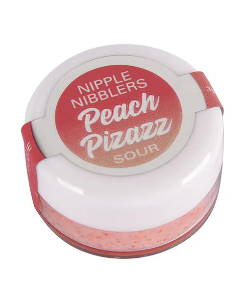 Jelique Vibrators Jelique Nipple Nibblers Sour Tingle Balm Peach Pizazz 3 gm 1 pc Jelique Vibrators Jelique Nipple Nibblers Sour Tingle Balm Peach Pizazz 3 gm 1 pc