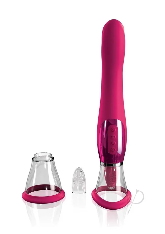 Jimmyjane Vibrators JimmyJane Apex Rechargeable Silicone Dual Vibrator Pink