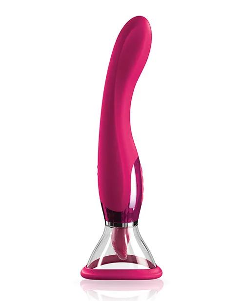 Jimmyjane Vibrators JimmyJane Apex Rechargeable Silicone Dual Vibrator Pink