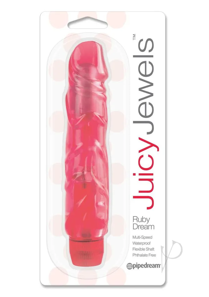 Juicy Jewels Vibrators Juicy Jewels Ruby Dream Vibrator Red