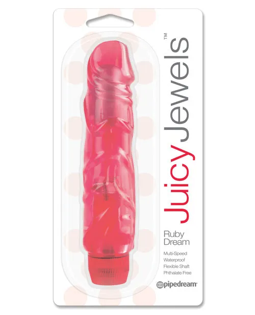 Juicy Jewels Vibrators Juicy Jewels Ruby Dream Vibrator Red