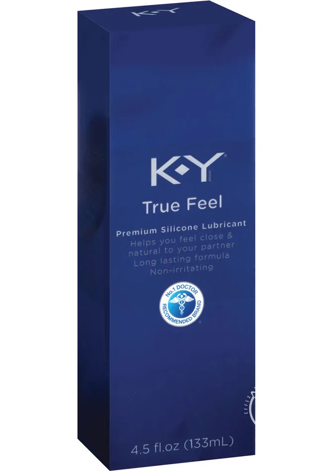 K Y Lubricants KY True Feel Premium Silicone Lubricant 45oz