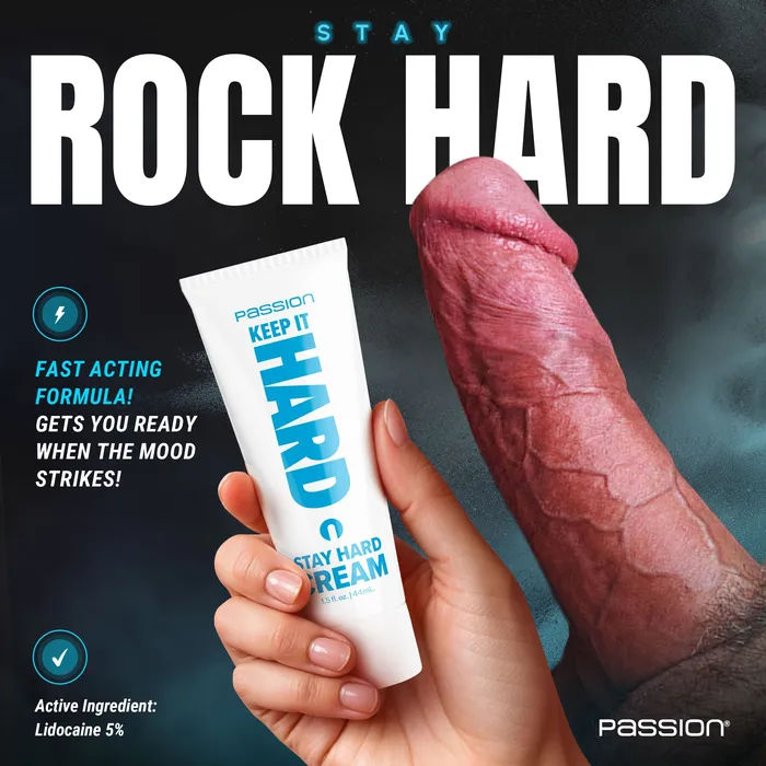 Keep it Hard Stay Hard Cream Passion Dildos