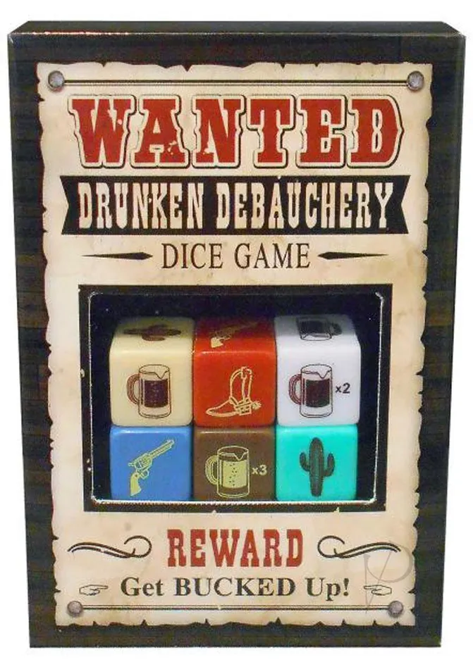 Kheper Games Games Wanted Drunken Debauchery Dice Game