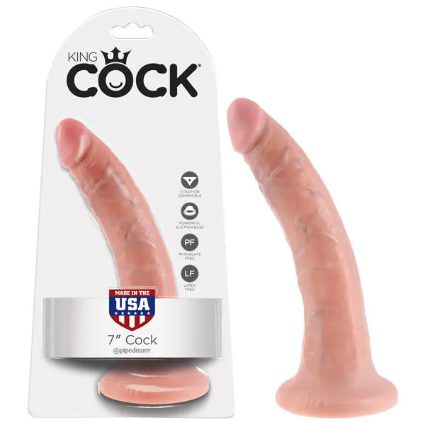 King Cock Flesh 7 Realistic Dildo Pipedream Dildos