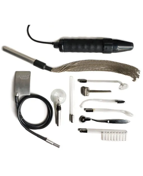 KinkLab Agent Noir Electro Erotic Neon Wand Kit Kinklab Vibrators