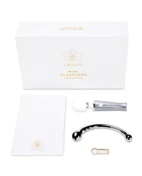 Le Wand Female Sex Toys Le Wand Mini Pleasure Collection 4 Piece Set White