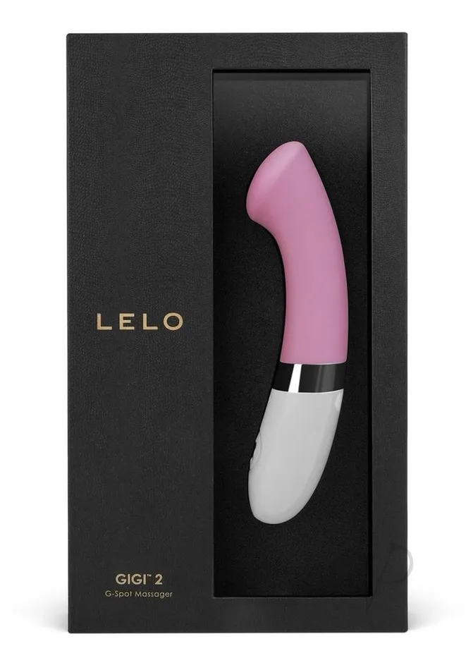 Lelo Vibrators Gigi 2 Rechargeable GSpot Massager Pink